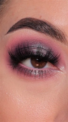 Pink Soft Smokey Eye - How To! #makeup #makeuptutorial #eyemakeup #shorts #youtubeshorts