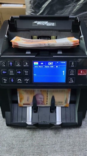 Fastest cash Counting machine 1500 notes per minute Www.svatechnologies.in