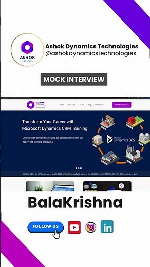 How Many types of work flows available in Dynamics CRM #placementcourse #software #interview