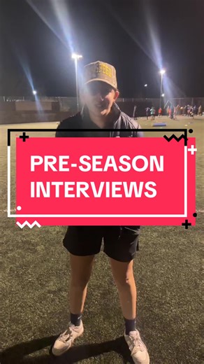 Pre Season Interviews with some of our coaches