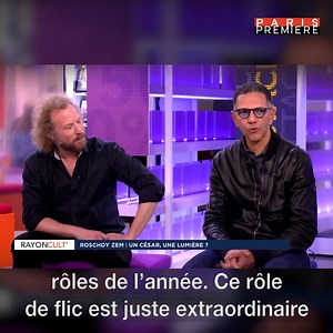 18K views · 174 reactions | "Meilleur acteur, certainement pas. Meilleur rôle, peut-être."  L'humilité de Roschdy Zem à propos de son César...   Rayon Cult', demain à 10h05 présenté par Daphné Roulier | Paris Première | Facebook