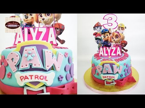 How to make Paw Patrol Cake | Skye Cake | A Decorating Tutorial