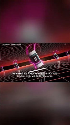 The beast just got a major heart transplant✨Meet the all-new GEEKOM A9 Max 2026 Edition