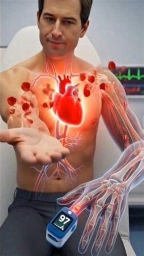 Pulse Oximeter कैसे काम करता है? (3D Animation) 🏥 #desifact #YouTube #short feet #search # short