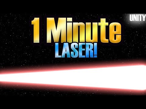 Create a 2D laser in 60 seconds UNITY