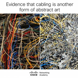 25K views · 470 reactions | 類 Do you understand this modern art? | Cisco Networking Academy | Facebook