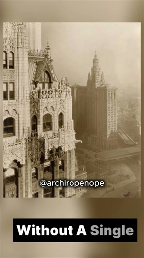 The Dark Truth Behind the Woolworth Building's Construction #skyscraperconstruction #woolworth