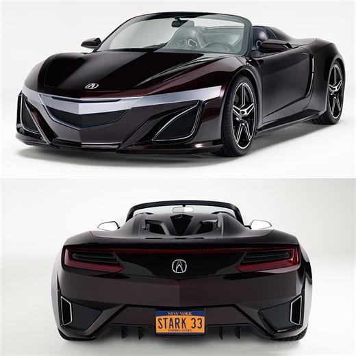 Tony Stark's Custom NSX Roadster from The Avengers is Heading to Auction