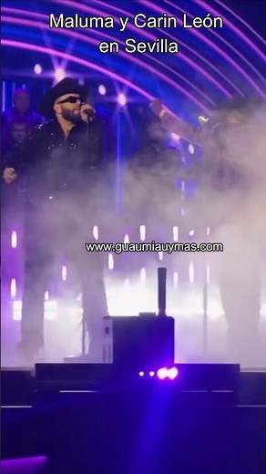 MALUMA y CARÍN LEÓN cantando SEGÚN QUIÉN desde Sevilla en los Latin GRAMMYs #Maluma #CarinLeon