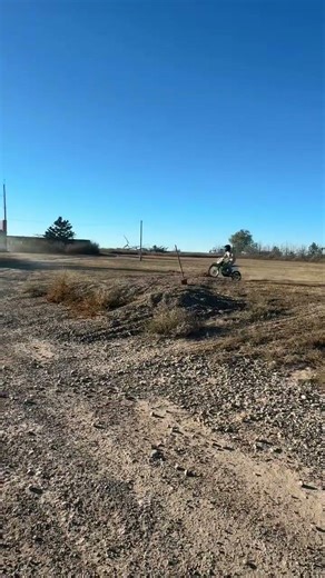 Jumping a four wheeler and a dirt bike #jump