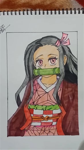 NEZUKO DRAWING 🌟 || #KNY #NEZUKO