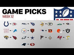 NFL Game Picks Week 12
