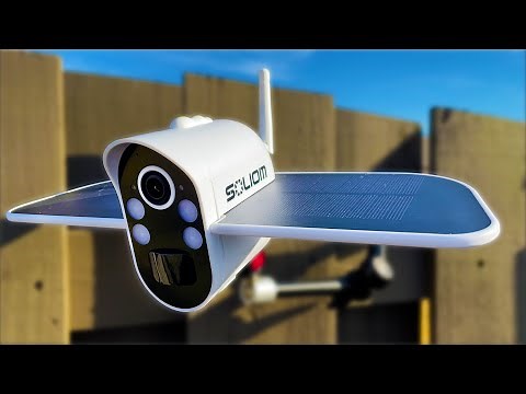 Solar Battery Powered Security Camera with Spotlight: Soliom S100 REVIEW