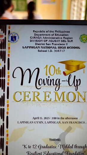 Moving Up/Completion/Graduation Ceremony program template. For soft copies just message us or comment your email down below 👇🏻 #graduationtemplate #graduationtemplate2025 | Teacher Edelyn vlog