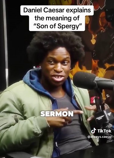 Daniel Caesar Explains 'Son of Spergy' Meaning