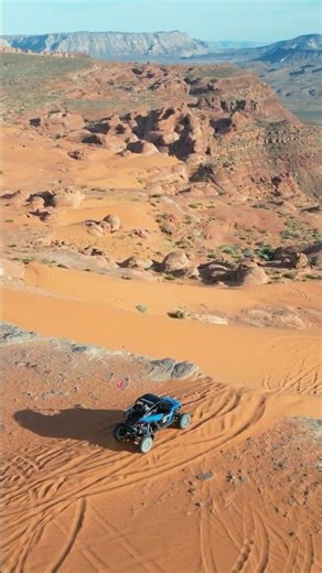Sunset stroll through the dunes at Sand Hollow in the Polaris RZR PRO R Ultra Edition