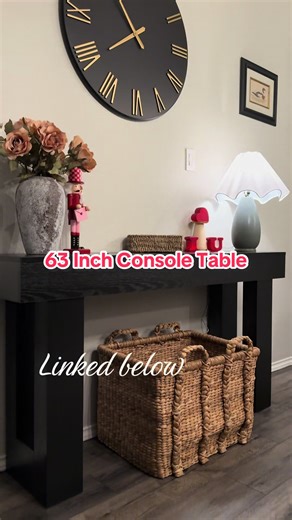 POV: your space finally feels finished ✨ This console table adds warmth, balance, and that quiet luxury look without trying too hard. Perfect for narrow spaces, behind the couch, or entryway styling. If your room feels “off”… this might be why 👀#homefinds #cozyhome #consoletable #neutralhome #foryoupage @Tribesigns