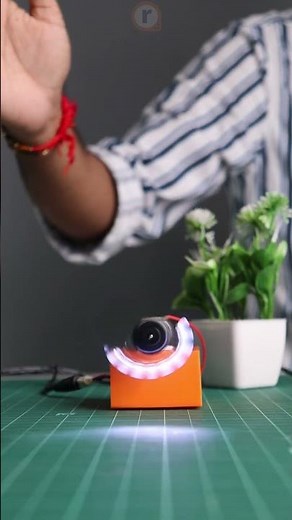 Amazing DIY light | DC Motor | dc motor project | led project #shorts