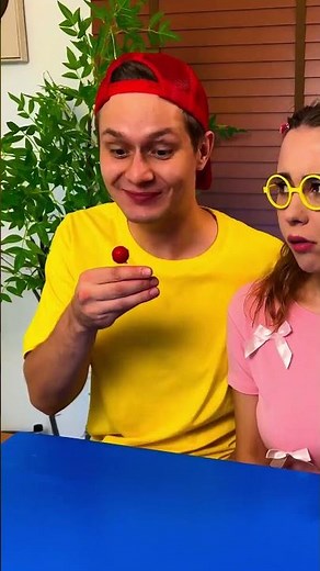 Prank Time! 🍭💄 Chupa Chups or Lipstick?! 😂 #funnyshorts