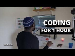 coding for 1 hour timelapse | day in the life of a software engineer