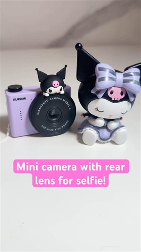Mini camera-perfect for little princesses. You can even add border and stickers.