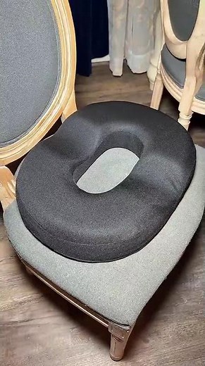 Donut Pillow Seat Cushion Chair Pad for Tailbone Pain Relief and Hemorrhoids, Memory Foam