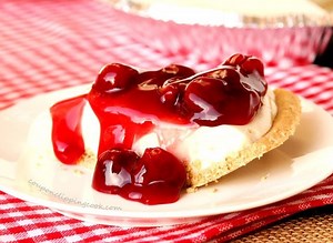 No-Bake Cherry Cheese Pie | Coupon Clipping Cook®