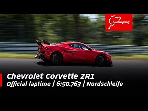 Chevrolet Corvette ZR1 | 6:50.763 official laptime | Nordschleife