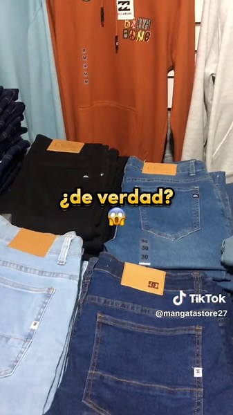 Jeans Quiksilver y DC a 55 soles por mayor