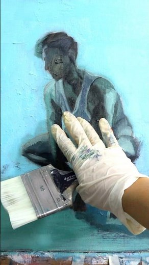 Crea movimiento en tus pinturas con esta técnica
