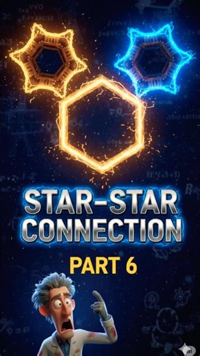 Part ⚡ 6 | Star to Star Transformer Connection| Transformer Series #shorts#viral#trending#star#trend