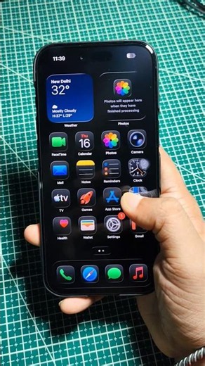 Iphone Air Black Homescreen Setup #iphone # #smartphone #ios #homescreensetup #homescreen #ios27