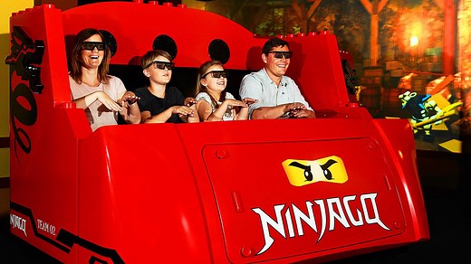 Fight the Great Devourer in LEGO® NINJAGO® The Ride