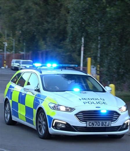 Gwent Police Response to Local Incident with K9 Unit