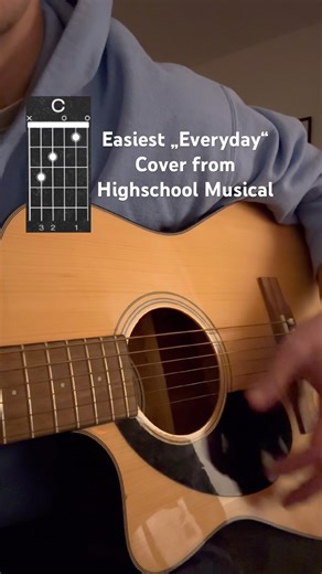 Easiest „Everyday“ Cover from Highschool Musical you will find #cover