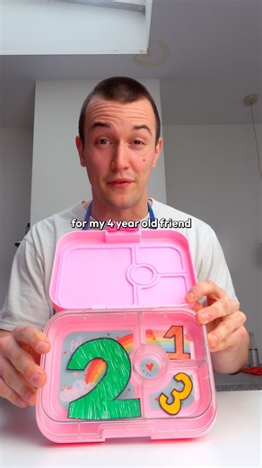 Making a bento for my 4 year old friend!