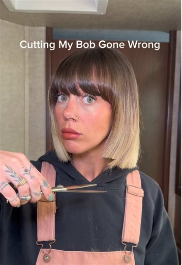 Chin Length Bob Haircut Transformation