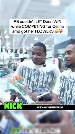 AB couldn’t LET Deen WIN while COMPETING for Celina amd got her FLOWERS 😂❤️‍🩹 #deenthegreat #fyp #viral