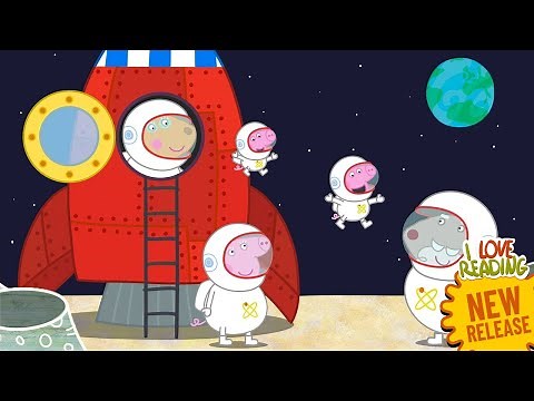 Peppa Pig: Peppa’s Moon Adventure 🚀🌕 | Read Aloud for Kids | Fun Space Storytime!