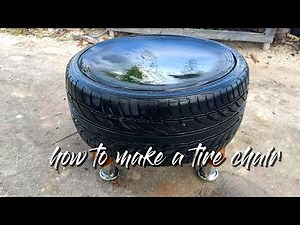 the easiest way to make a tire seat
