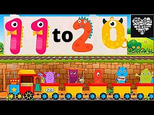 learning numbers for kids 11-20 LEARNING NUMBERS for toddlers 11 TO 20 ABC Infinite Kids Videos
