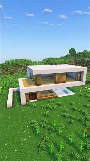 Minecraft Modern House #minecraft