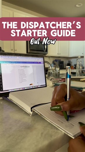 The Dispatcher’s Starter Guide is officially out now!!! This is the ultimate resource for aspiring freight dispatchers. Whether you’re just starting out or looking to sharpen your skills, this GUIDE is your roadmap to success. From mastering rate negotiations to building lasting carrier relationships, we got you. 🫵🏾Ready to get started?? Let’s go. Link in the comments!!! #freightdispatcher #freightdispatching #dispatchingservices #coaching #mentoring #trucking #logistics #howtostartabusiness #