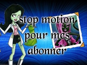 Stop motion pour mes abonnees