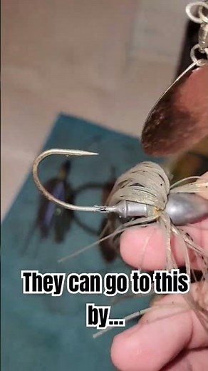 How To Remove Rust from Hooks! #fishing #bassfishing #hooks #rustedhooks #repair