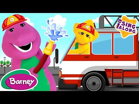 Wheels on the Truck | Cars and Transportation Songs for Kids | Barney Nursery Rhymes for Kids