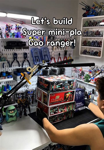 Super Mini-pla: Collecting Gaoranger Models