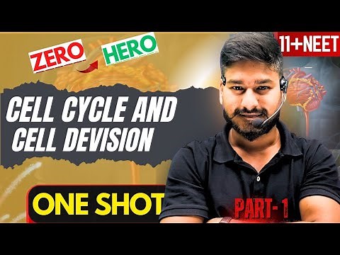 One shot Cell cycle cell division{part1}|MITOSIS+Advance MCQ|by Anmol Sir|11*NEET|NCERT DEEP LINES