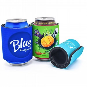 [Hot Item] Custom Sublimation Koozie Tumbler Beer Can Cooler Wedding Party Slap on Can Cooler