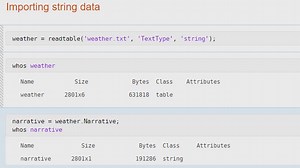 Using String Arrays for Text Data